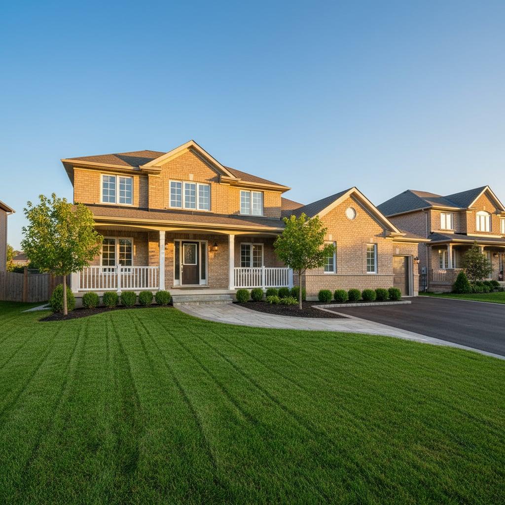 Front Lawn Renovation — after