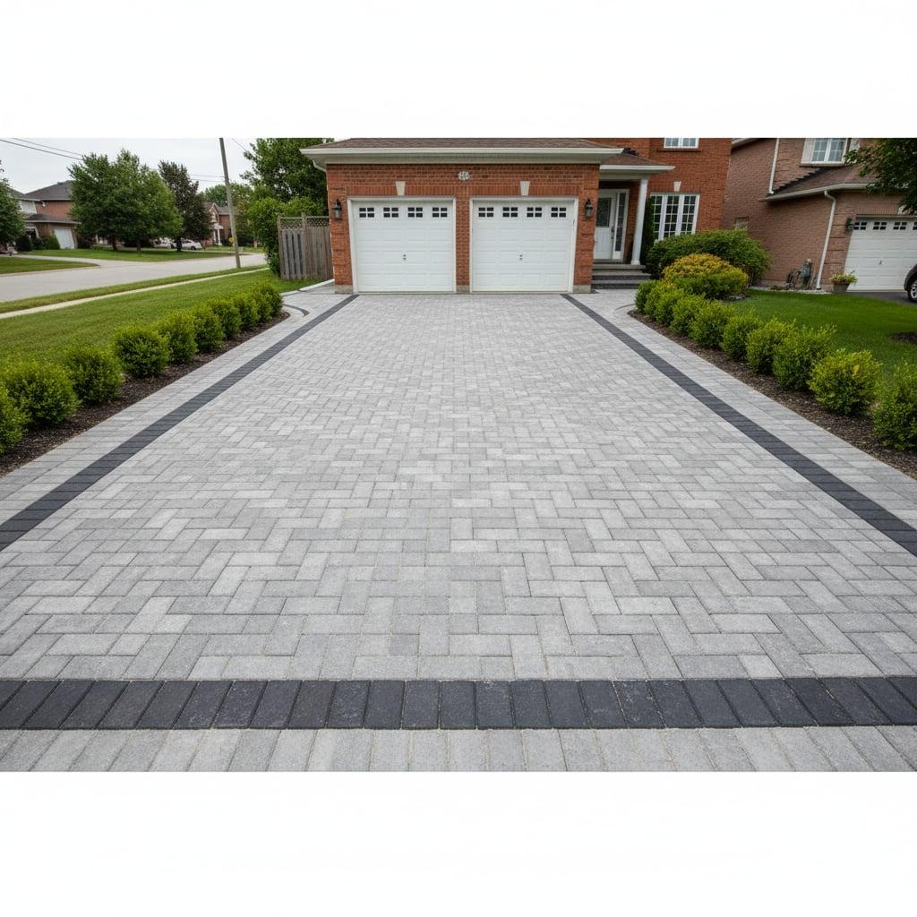 Interlock Driveway — after